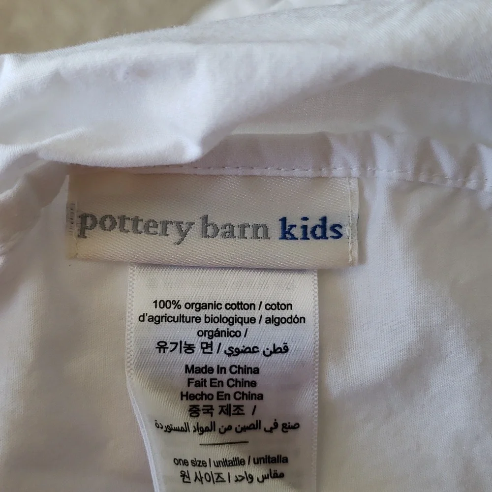 Pottery Barn Kids NWOT MEREDITH Floral PICTURE PERFECT Organic Crib Fitted